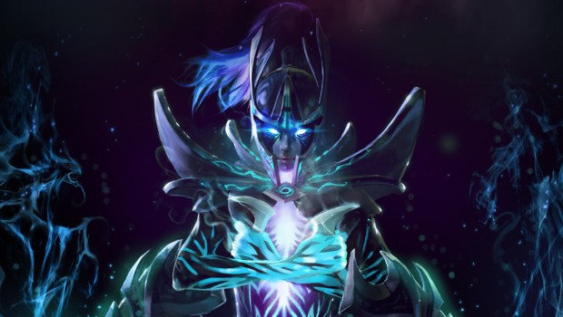 Dota 2 artwork for the fancy Phantom Assassin Arcana