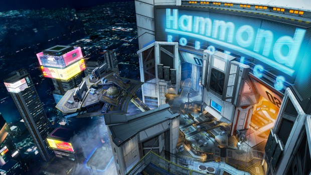 Apex Legends screenshot of the Warriors update Drop-Off map