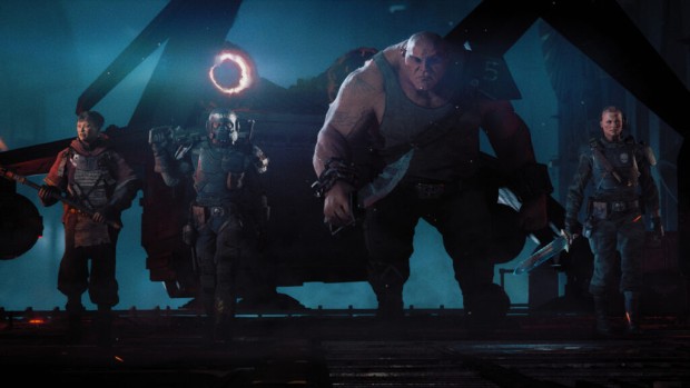 Warhammer 40k: Darktide screenshot of the four characters