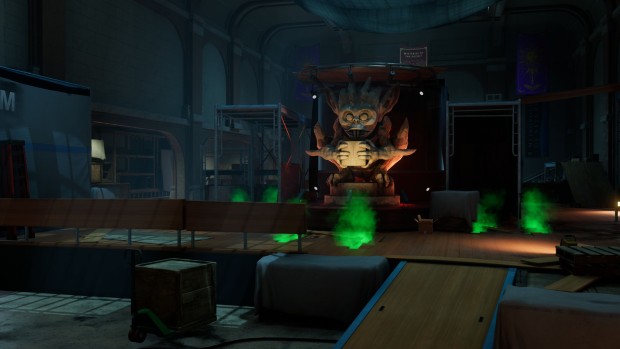 Ghostbusters: Spirits Unleashed screenshot of the museum level