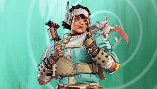 Apex Legends official artwork for the Season 14 Hunted sniper focused legend Vantage