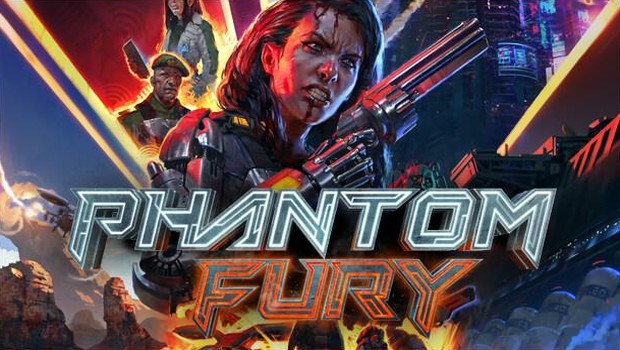 Phantom Fury retro-inspired FPS official artwork and logo