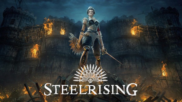 Steelrising Greedfall studio's soulslike action RPG artwork and logo