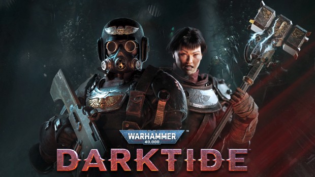 Warhammer 40,000: Darktide official artwork showing Veteran and Zealot classes