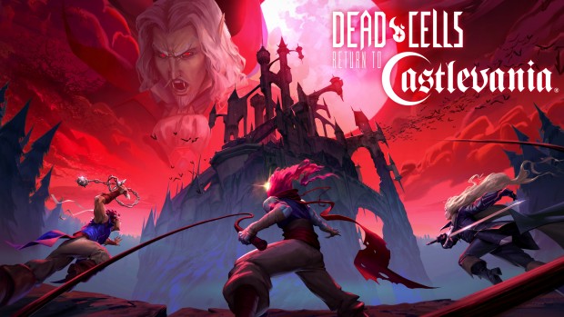 Dead Cells artwork for the Castlevania themed expansion