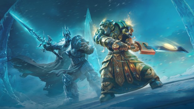 Wrath of the Lich King Classic official artwork for the Icecrown Citadel raid