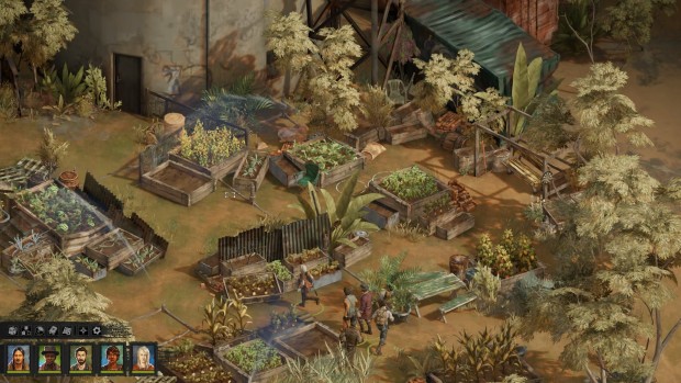Fallout inspired CRPG Broken Roads screenshot of a Lake Deborah