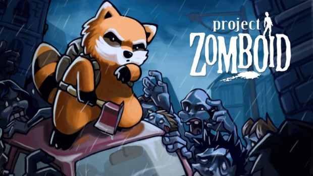 Project Zomboid artwork of the Spiffo mascot as the main character