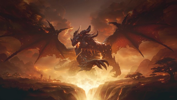 World of Warcraft Classic artwork of Deathwing