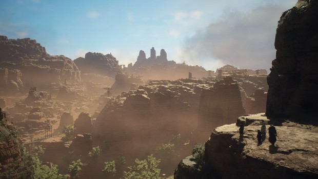 Dragon's Dogma 2 screenshot of the player exploring a dangerous landscape