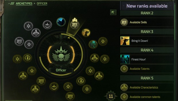 Warhammer 40k: Rogue Trader screenshot of the free respec system