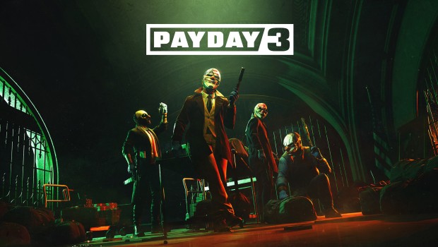 Payday 3 official artwork and logo for the co-op focused shooter