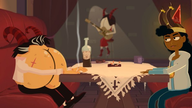 The Holy Gosh Darn screenshot of a talking butt!