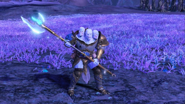 Total War: Warhammer 3 Shadows of Change screenshot of the newly added Exalted Hero of Tzeentch