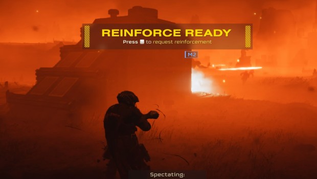 Helldivers 2 watching someone fumble with the key presses for strategems