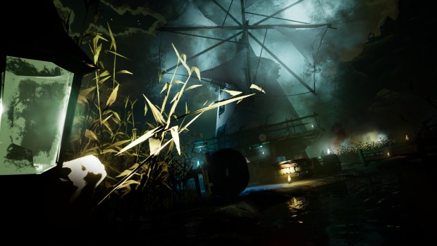 Harvest Hunt indie survival horror roguelike screenshot of the dreadful swamp