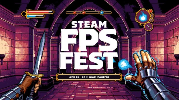 Steam FPS Fest 2024 official artwork and logo
