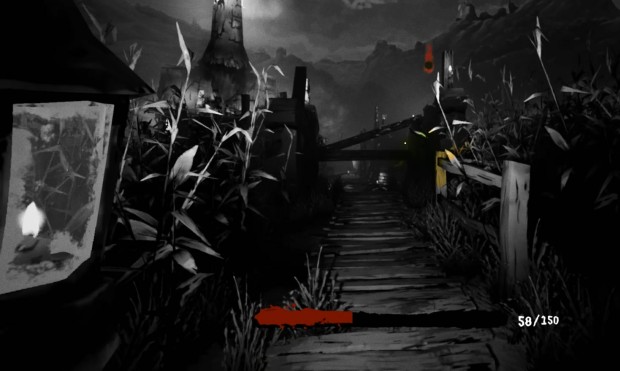 Harvest Hunt indie survival horror roguelike screenshot of the player hunting the monster after the banishing ritual