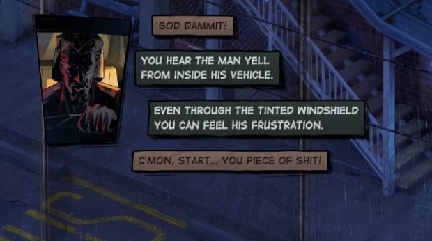 Rue Valley Review screenshot of seeing Frank for the first tiem