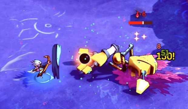 Windblown Beginner's Guide screenshot of a highly dangerous enemy