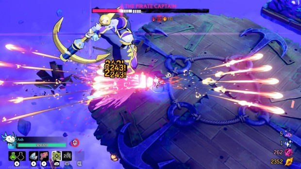 Windblown Beginner's Guide screenshot of alterattacks in action