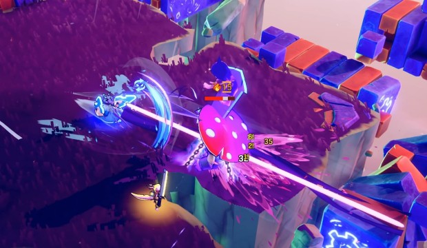 Windblown screenshot of the co-op gameplay