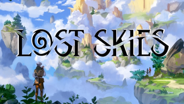 Lost Skies is well worth trying, though do be warned it's quite buggy right now Lost Skies guide artwork showing numerous floating islands and logo