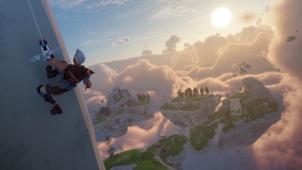 Lost Skies exploration crafting adventure screenshot of the grappling hook