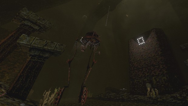 White Knuckle screenshot of some strange alien creatures