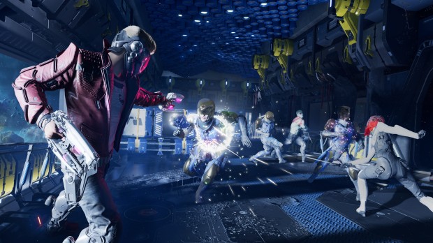 Guardians of the Galaxy screenshot of the combat sequences