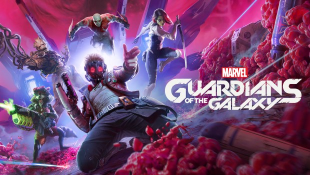 Guardians of the Galaxy game official artwork and logo