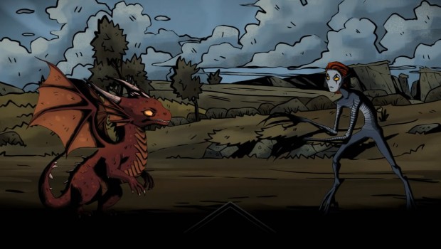 Voidsayer Pokemon and Darkest Dungeon inspired monster-taming RPG screenshot of the mime boss enemy