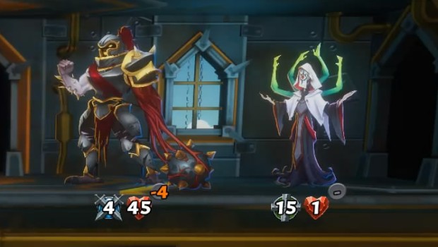 Monster Train 2 screenshot of the strange and effective enemy design