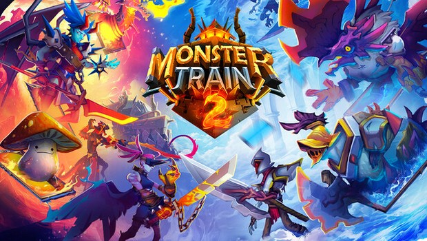 I knew it would be good, but it ended up being even better! Monster Train 2 official artwork and logo for the roguelike deckbuilder