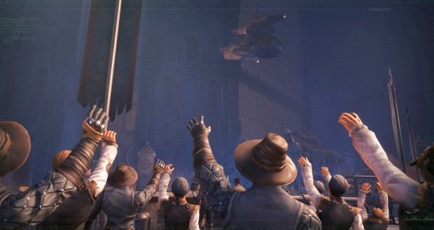 Rogue Trader: Lex Imperialis DLC screenshot of the people of Thassera