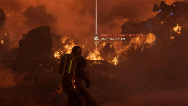 Helldivers 2 has some phenomenally hellish atmosphere