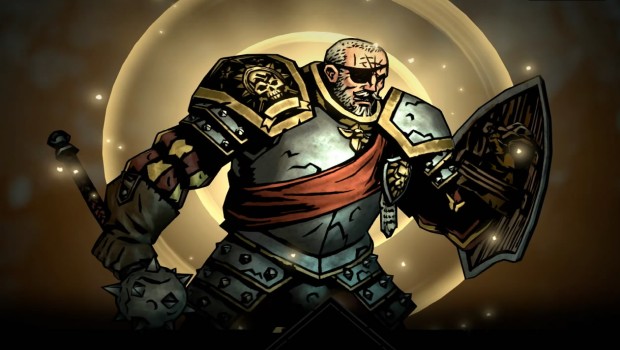 Darkest Dungeon 2 screenshot of the Man At Arms succeeding his morale check