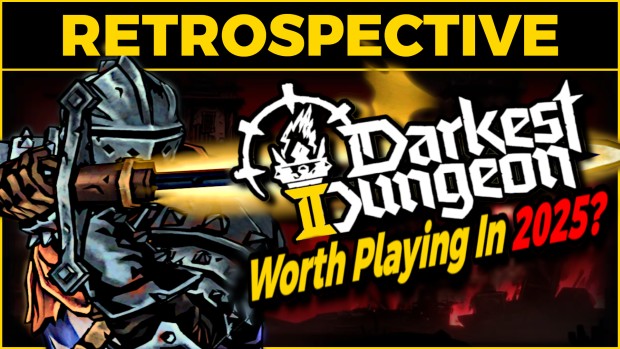 It's a good game, but it's not Darkest Dungeon 1 Darkest Dungeon 2 intro artwork for the 4-year review retrospective