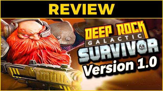 Survivor is fun, albeit shortlived Deep Rock Galactic: Survivor review artwork for the version 1.0 launch