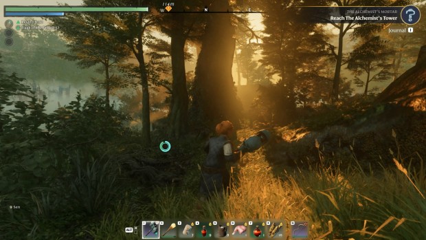 Enshrouded screenshot of some beautiful sunsets