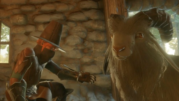 Enshrouded Beginner's Guide screenshot of some cute goats