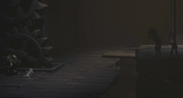 Little Nightmares 3 screenshot of the co-op puzzlin' in action