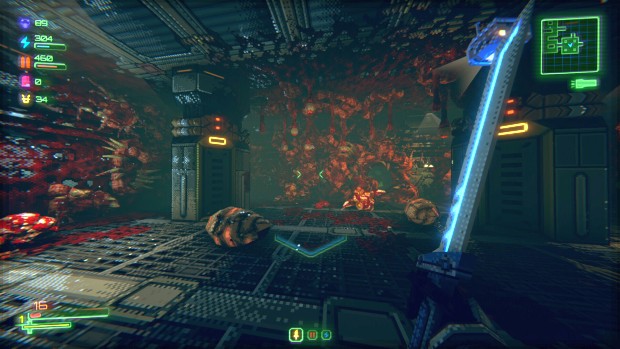 Moros Protocol screenshot of your starter melee weapon