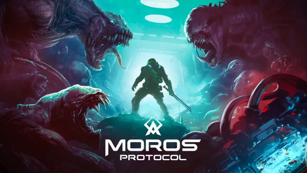 Moros Protocol is essentially Dead Space meets Doom Moros Protocol official artwork and logo