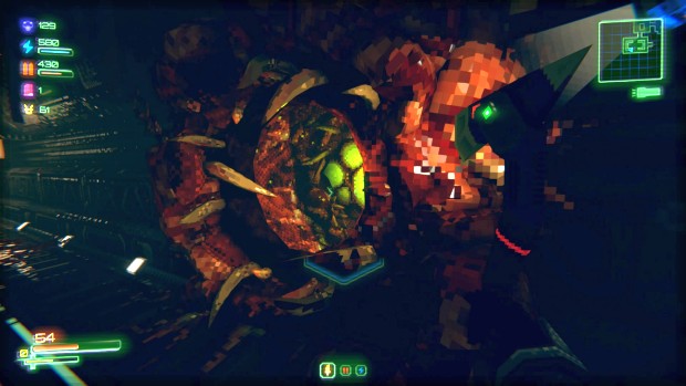 Moros Protocol screenshot of the wall-mouths that can hide secrets