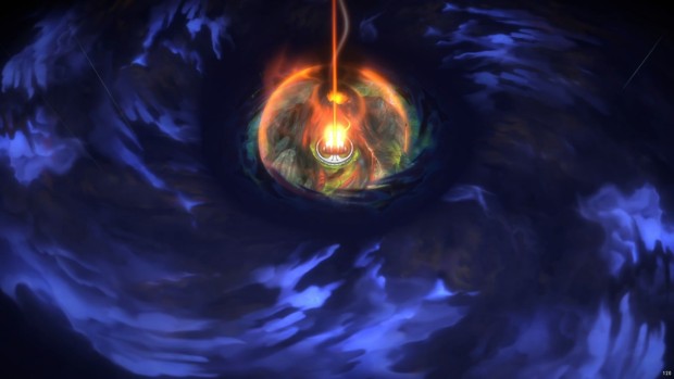 Against the Storm screenshot of the blightstorm scouring the land