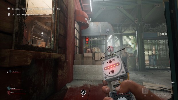 The Outlast Trials screenshot of a very annoying Franco level
