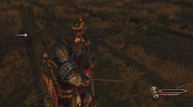 Mount & Blade 2 guide screenshot of a peasant about to get clobbered