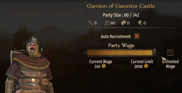 Mount & Blade 2 Bannerlord guide screenshot of how expensive castles can get