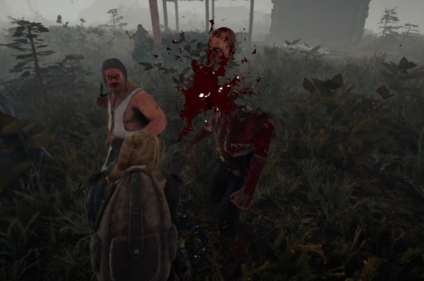 Nested Lands screenshot of bandits getting chopped up